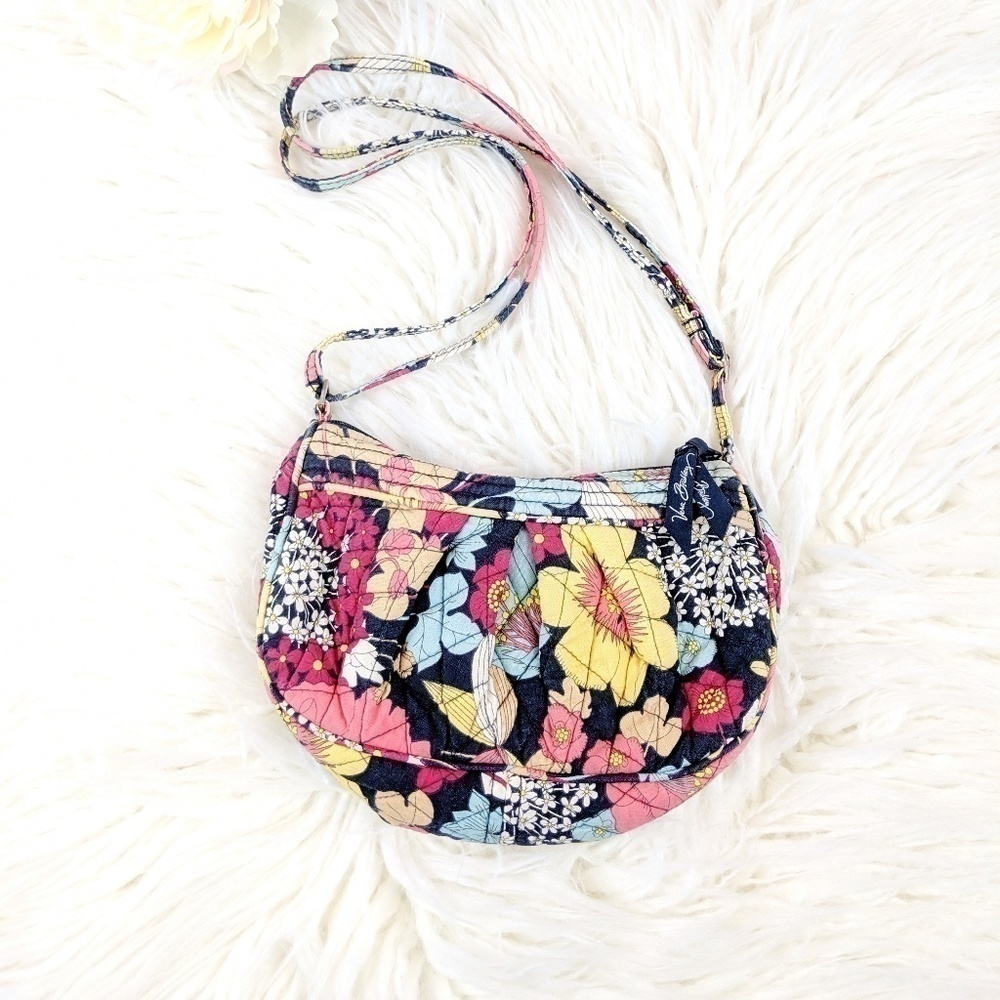 Vera Bradley Happy Snails Floral Crossbody Purse